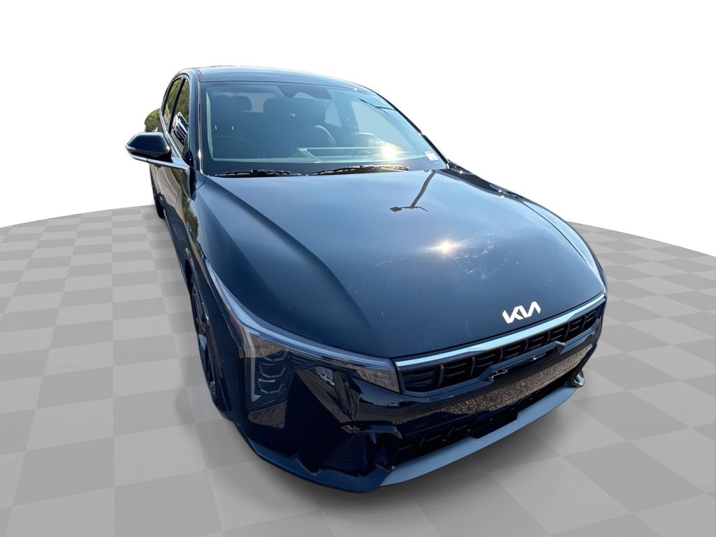 Aurora Black Pearl 2025 Kia K4 GT-Line FWD Sedan Front-Wheel Drive Continuously Variable Transmission