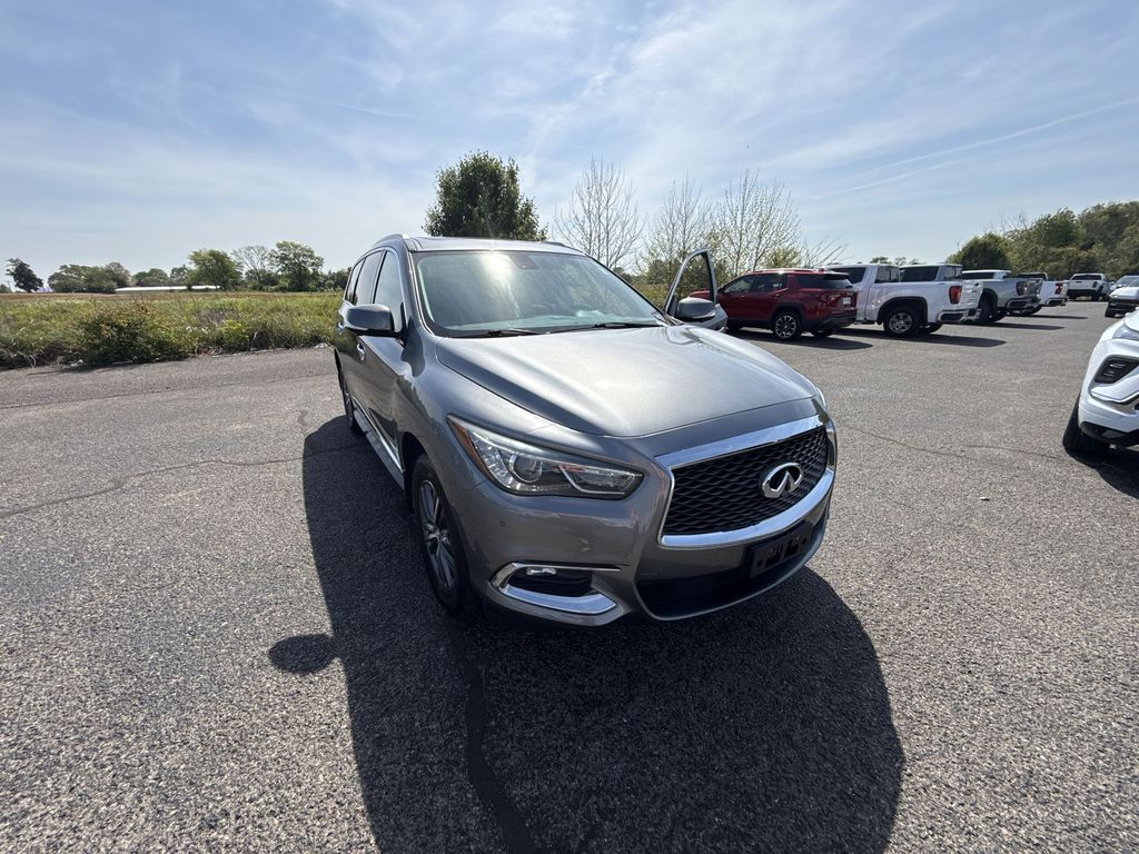 Gray (Graphite Shadow) 2017 INFINITI QX60 AWD SUV / Crossover All-Wheel Drive Continuously Variable Transmission