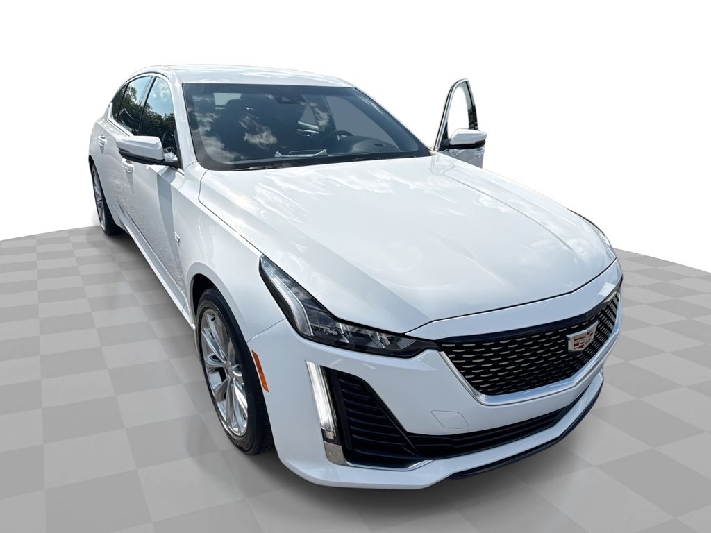 Summit White 2020 Cadillac CT5 Premium Luxury Sedan RWD Sedan Rear-Wheel Drive Automatic