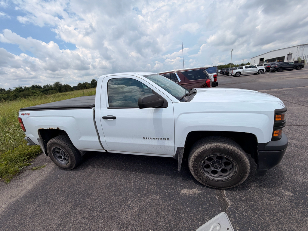Summit White 2015 Chevrolet Silverado 1500 Pickup Truck Four-Wheel Drive 6-Speed Automatic