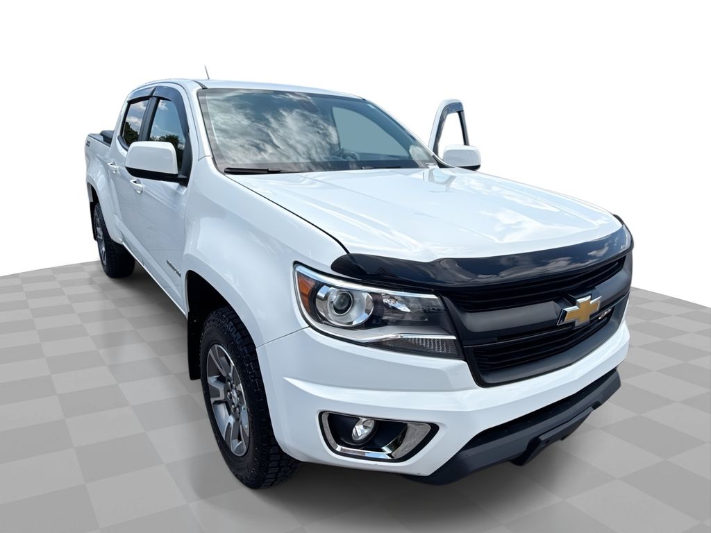 Summit White 2015 Chevrolet Colorado Pickup Truck Four-Wheel Drive 6-Speed Automatic