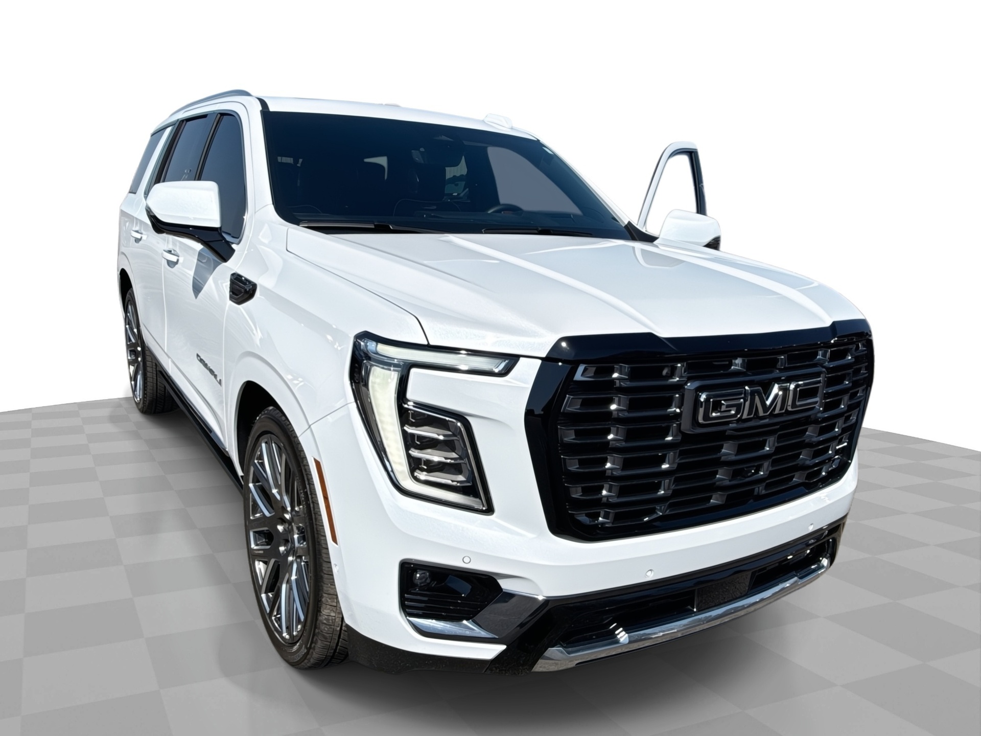 Glacier White Tricoat 2026 GMC Yukon SUV / Crossover Four-Wheel Drive Automatic