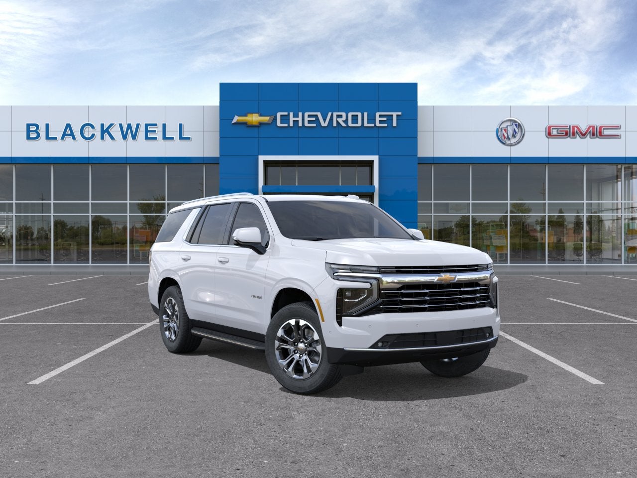 Summit White 2026 Chevrolet Tahoe SUV / Crossover Four-Wheel Drive Automatic