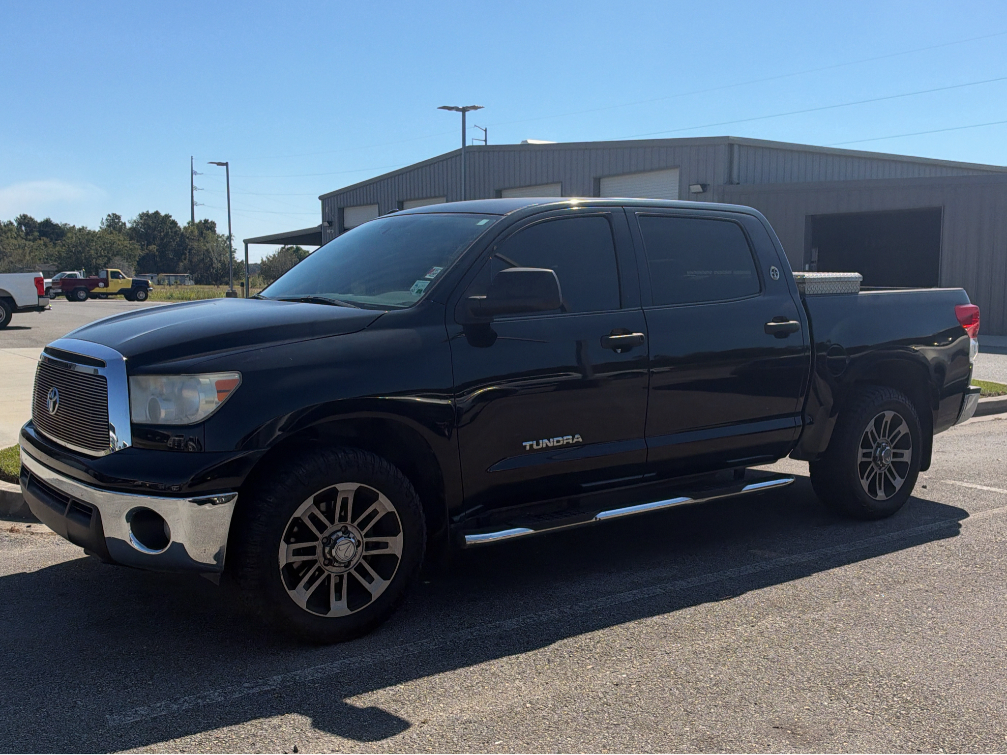Black 2013 Toyota Tundra Pickup Truck 4X2 6-Speed Automatic