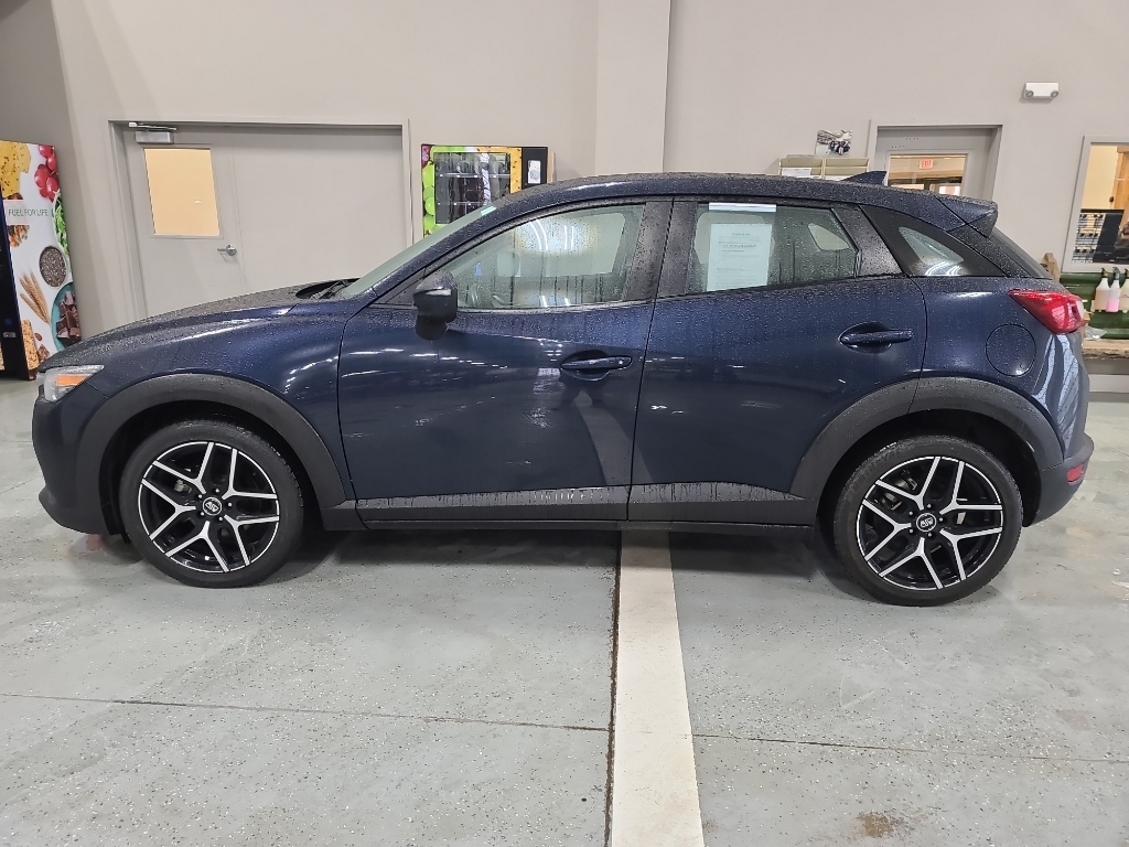 Deep Crystal Blue Mica 2017 Mazda CX-3 Touring AWD SUV / Crossover All-Wheel Drive 6-Speed Automatic