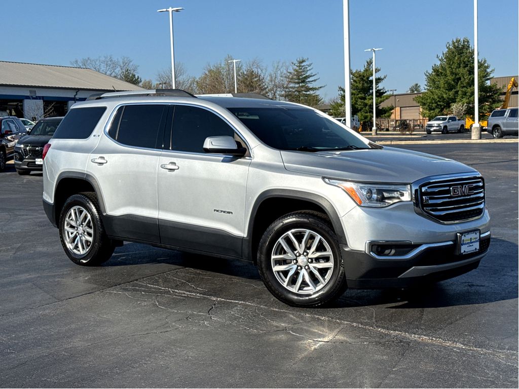 Quicksilver Metallic 2018 GMC Acadia SLE-2 AWD SUV / Crossover Four-Wheel Drive 6-Speed Automatic