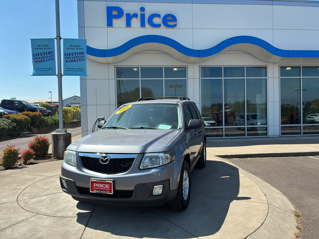 Tungsten Gray 2008 Mazda Tribute SUV / Crossover All-Wheel Drive 4-Speed Automatic