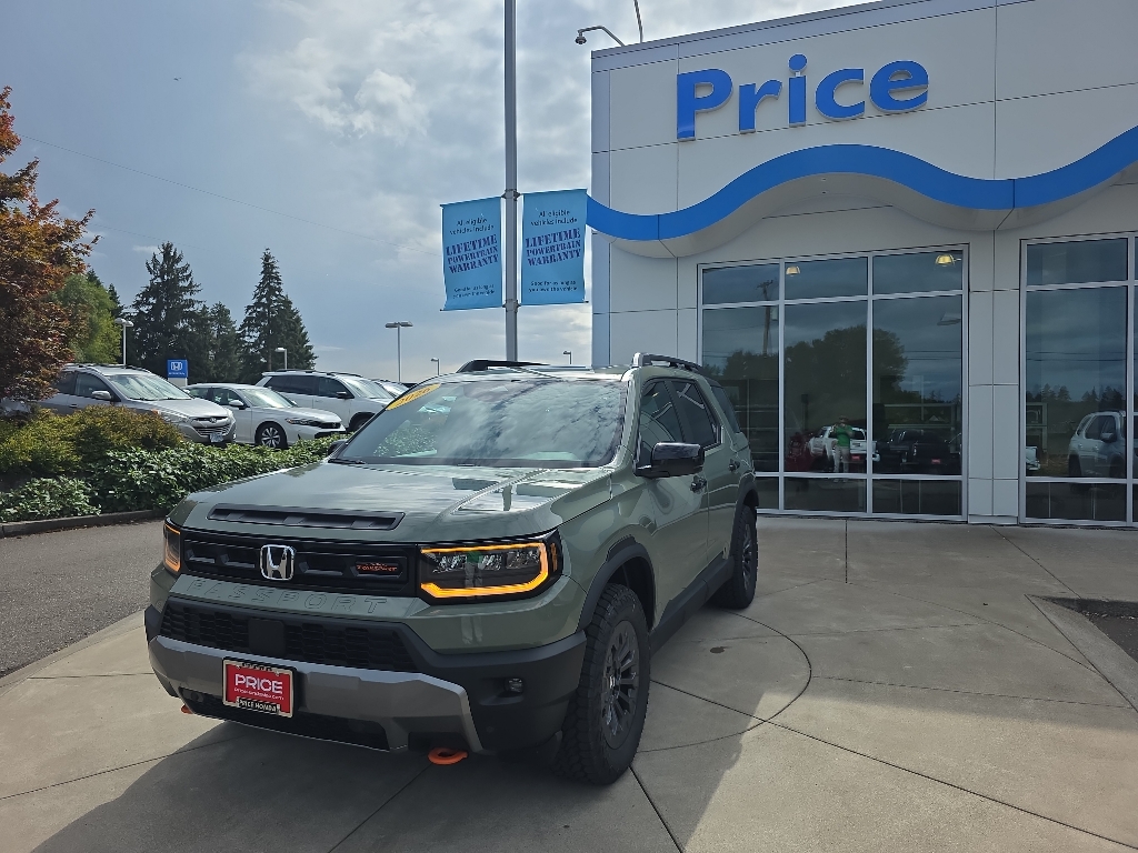 Ash Green Metallic 2026 Honda Passport SUV / Crossover All-Wheel Drive Automatic