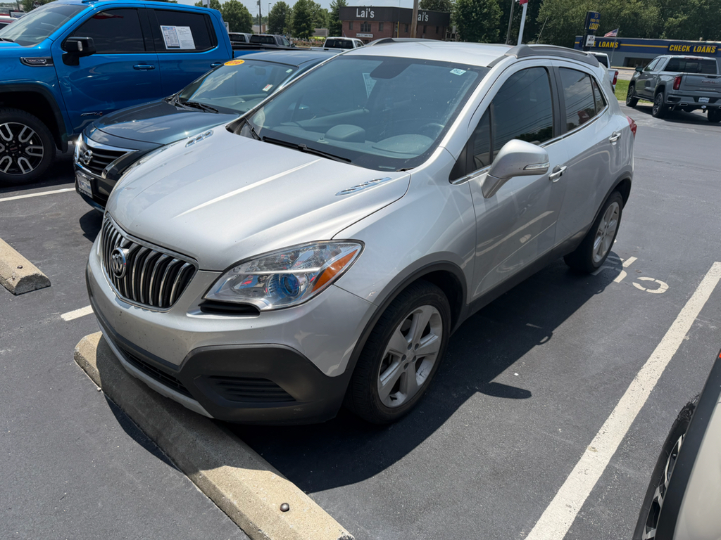 Quicksilver Metallic 2016 Buick Encore SUV / Crossover Front-Wheel Drive 6-Speed Automatic