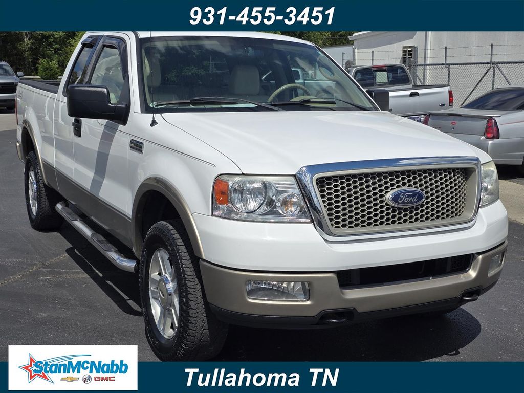 White 2004 Ford F-150 Pickup Truck Automatic