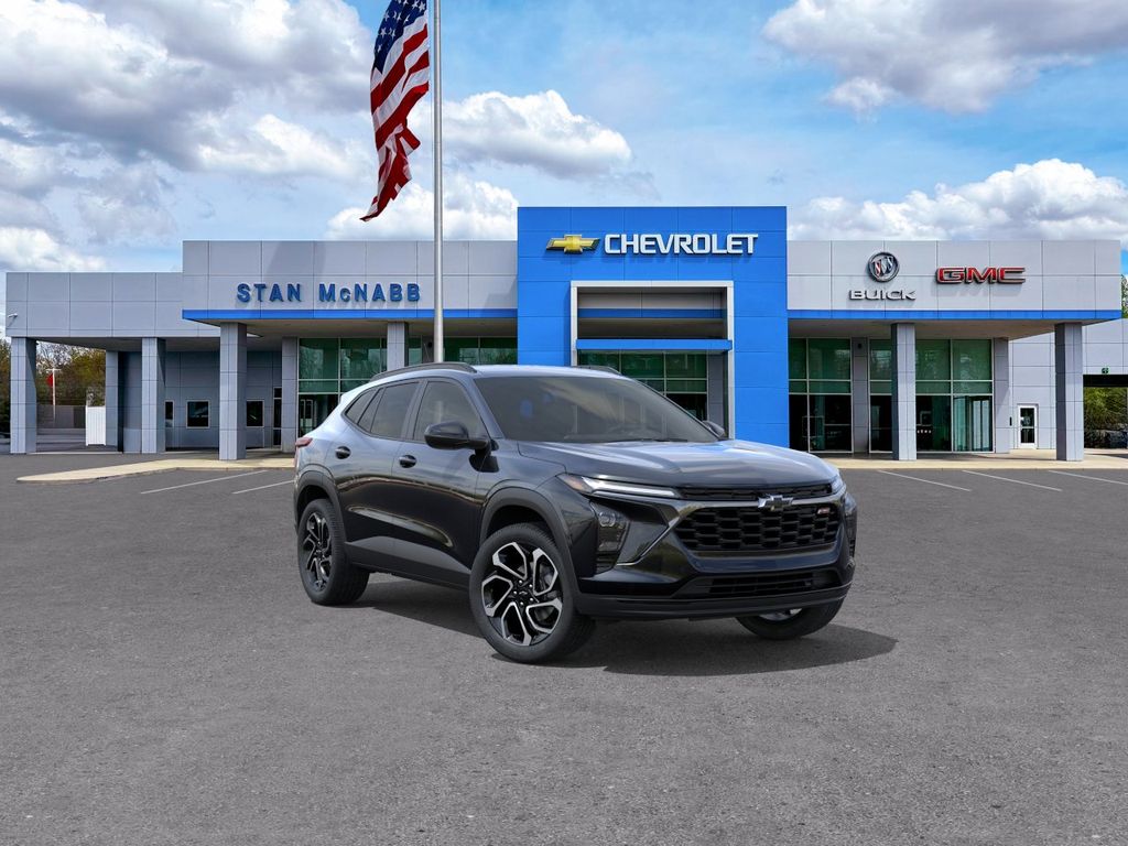 Mosaic Black Metallic 2026 Chevrolet Trax RS with 2RS FWD SUV / Crossover Front-Wheel Drive 6-Speed Automatic