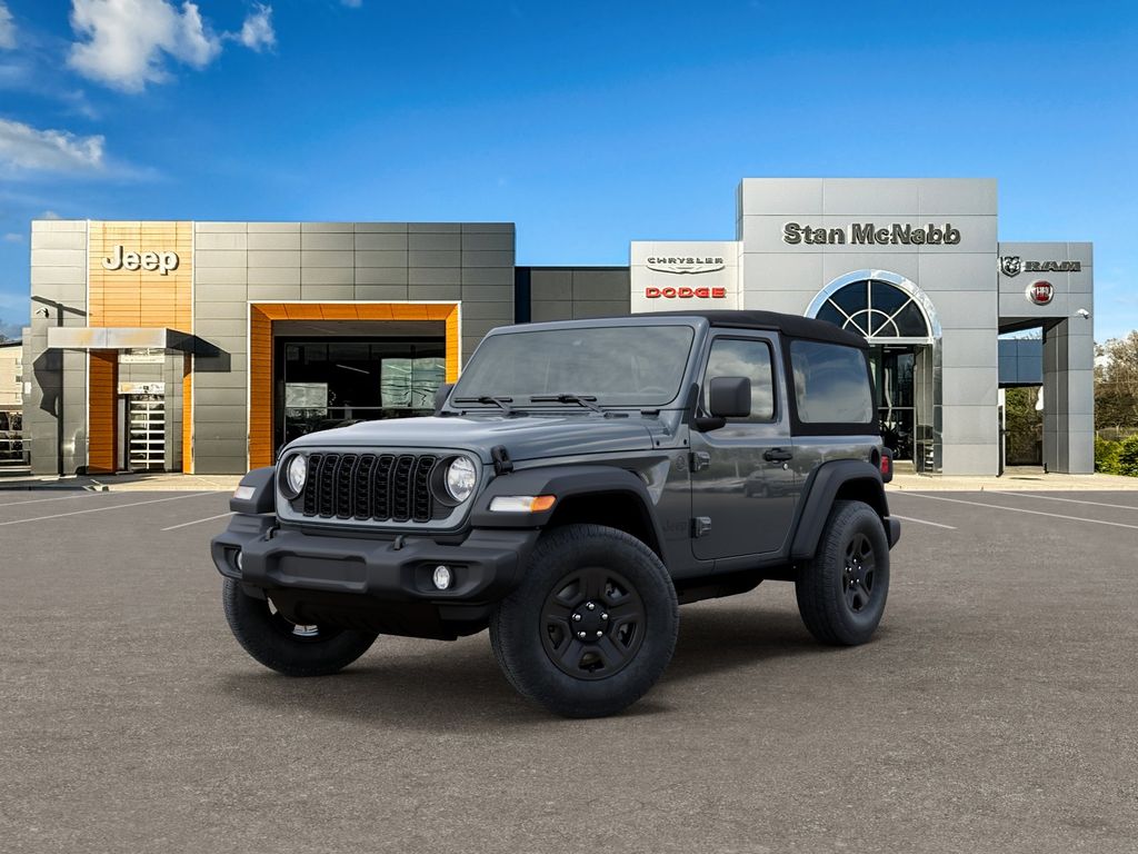 Anvil Clearcoat 2026 Jeep Wrangler Sport S 2-Door 4WD SUV / Crossover Four-Wheel Drive 6-Speed Manual