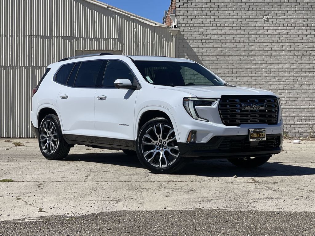 G4j Glacier White Tricoat 2026 GMC Acadia Denali Ultimate AWD SUV / Crossover Four-Wheel Drive 8-Speed Automatic