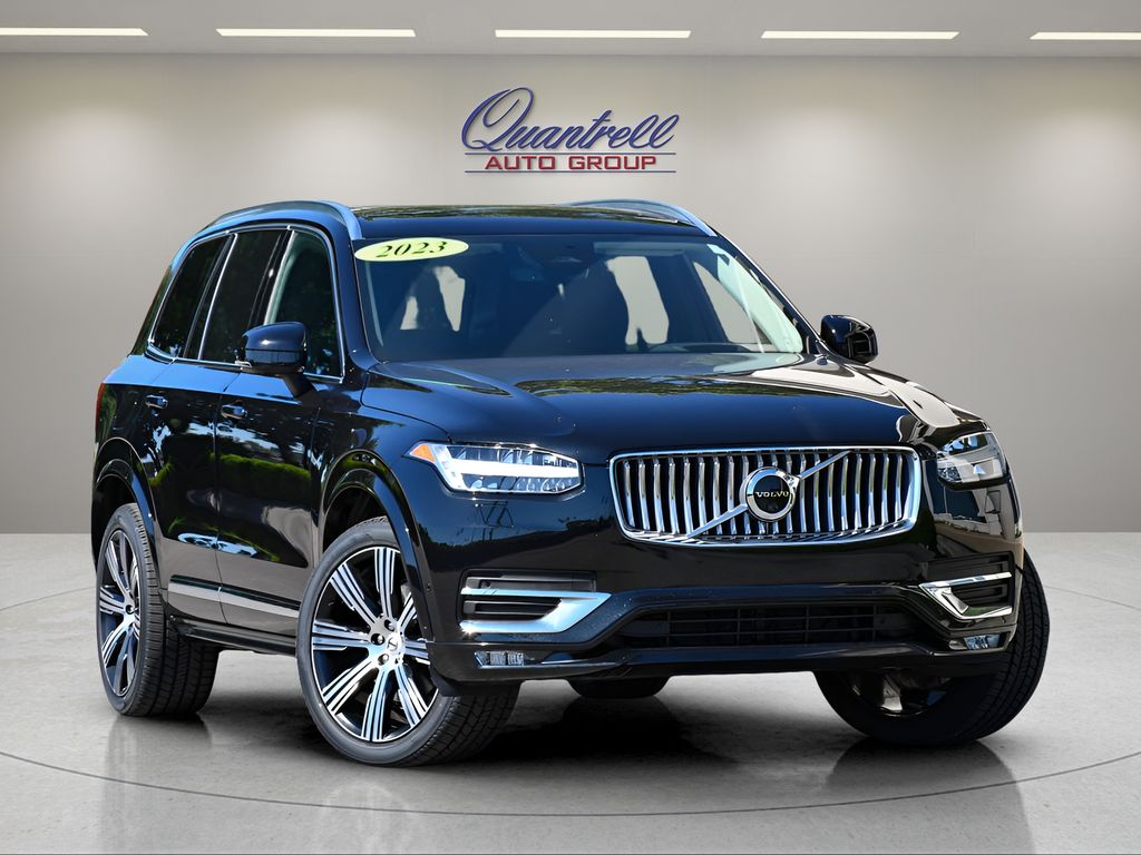 Onyx Black Metallic 2023 Volvo XC90 B6 Ultimate Bright Theme 7-Passenger AWD SUV / Crossover All-Wheel Drive 8-Speed Automatic