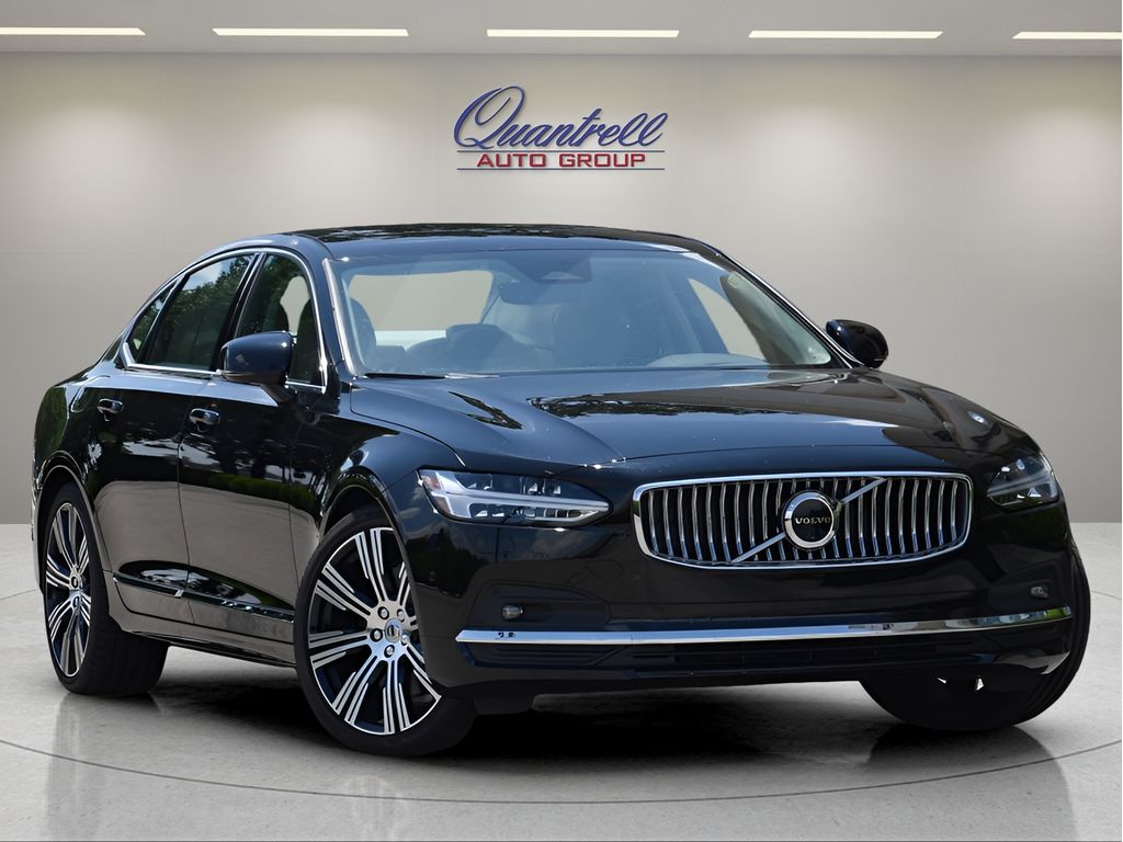 Onyx Black Metallic 2025 Volvo S90 B6 Ultra AWD Sedan All-Wheel Drive 8-Speed Automatic