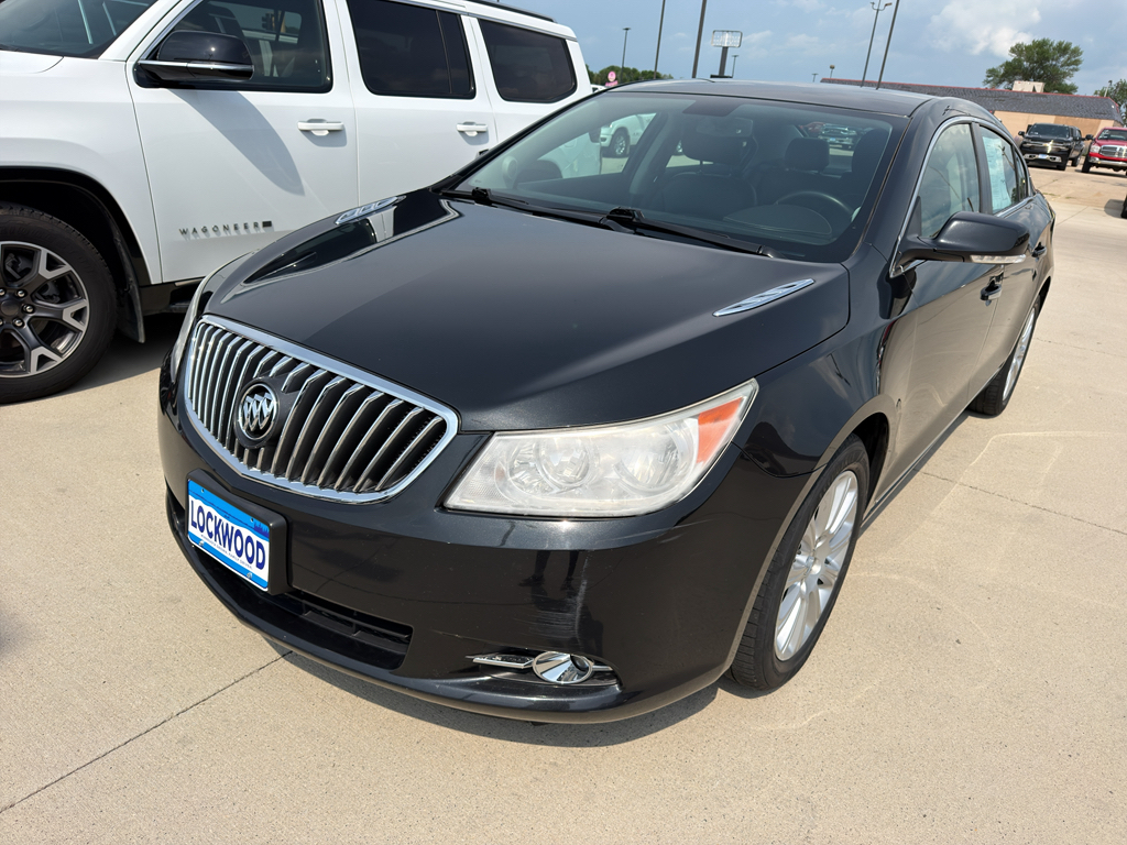 Carbon Black Metallic 2013 Buick LaCrosse Sedan Front-Wheel Drive 6-Speed Automatic