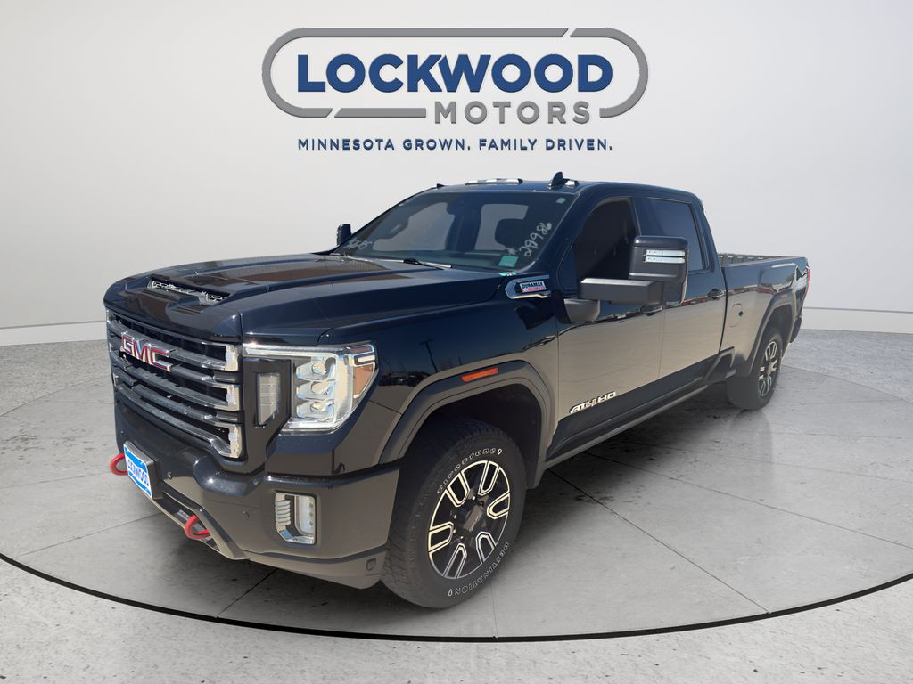 Black 2021 GMC Sierra 3500HD Pickup Truck Four-Wheel Drive Automatic