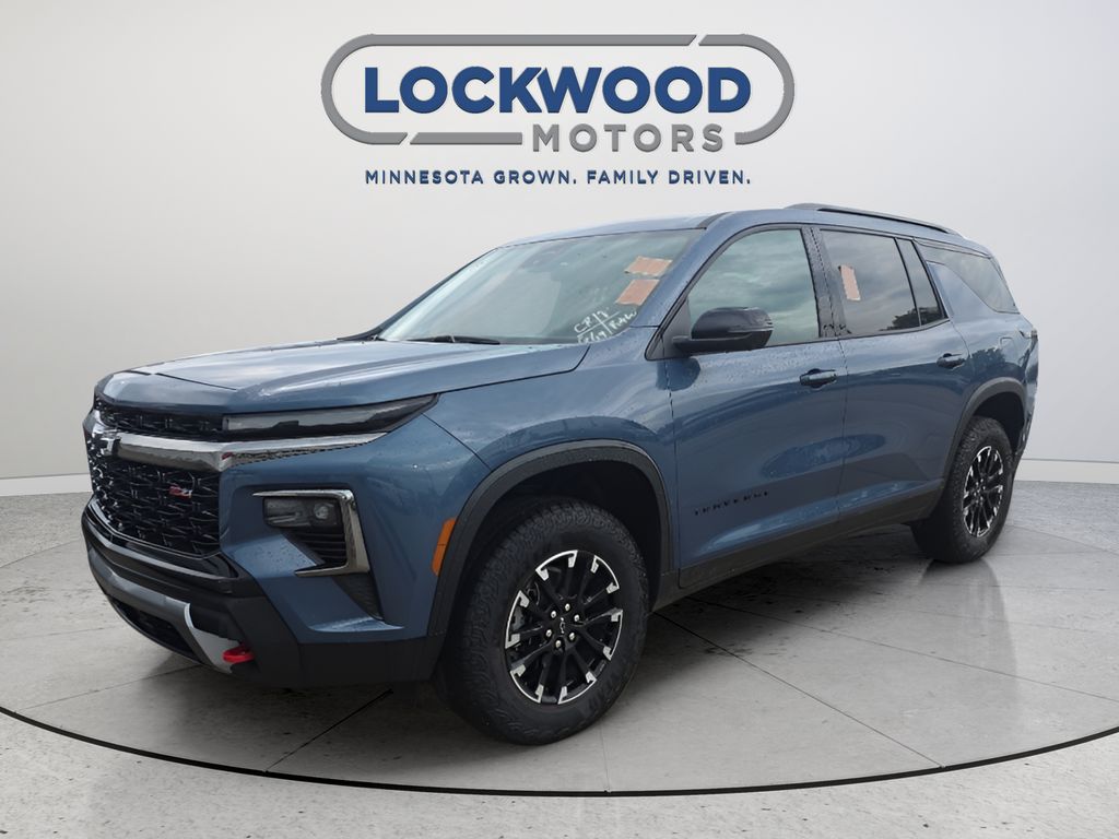Lakeshore Blue Metallic 2025 Chevrolet Traverse SUV / Crossover Four-Wheel Drive 8-Speed Automatic