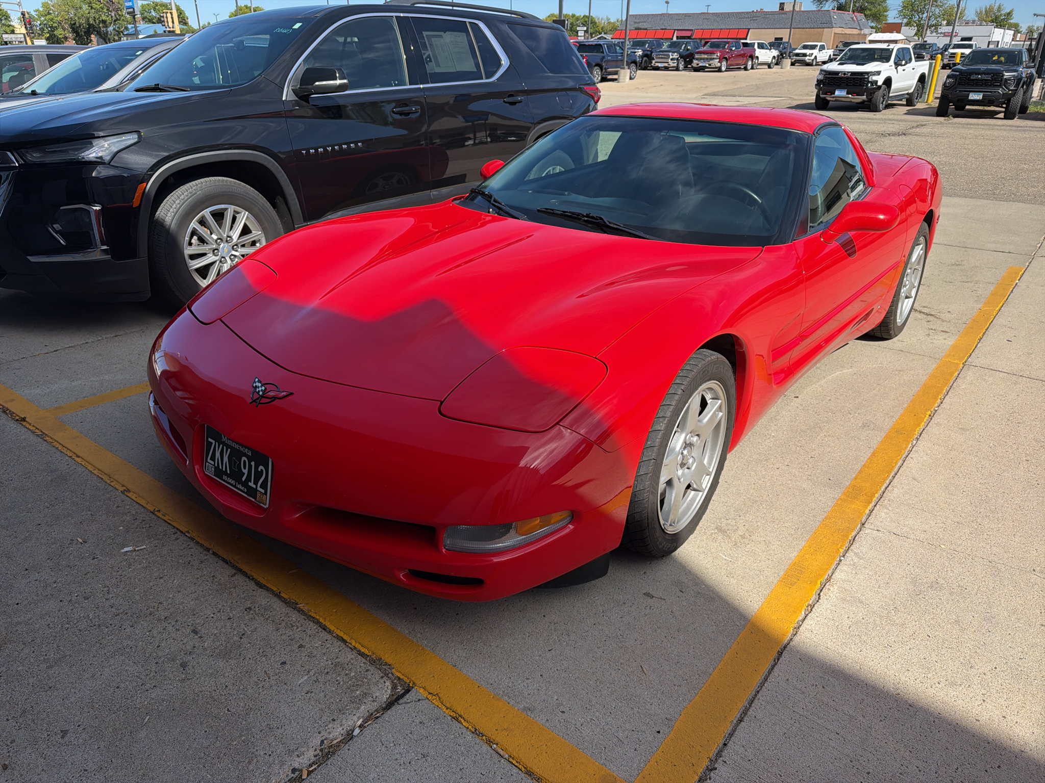 Torch Red 1998 Chevrolet Corvette Coupe Rear-Wheel Drive 6-Speed Manual
