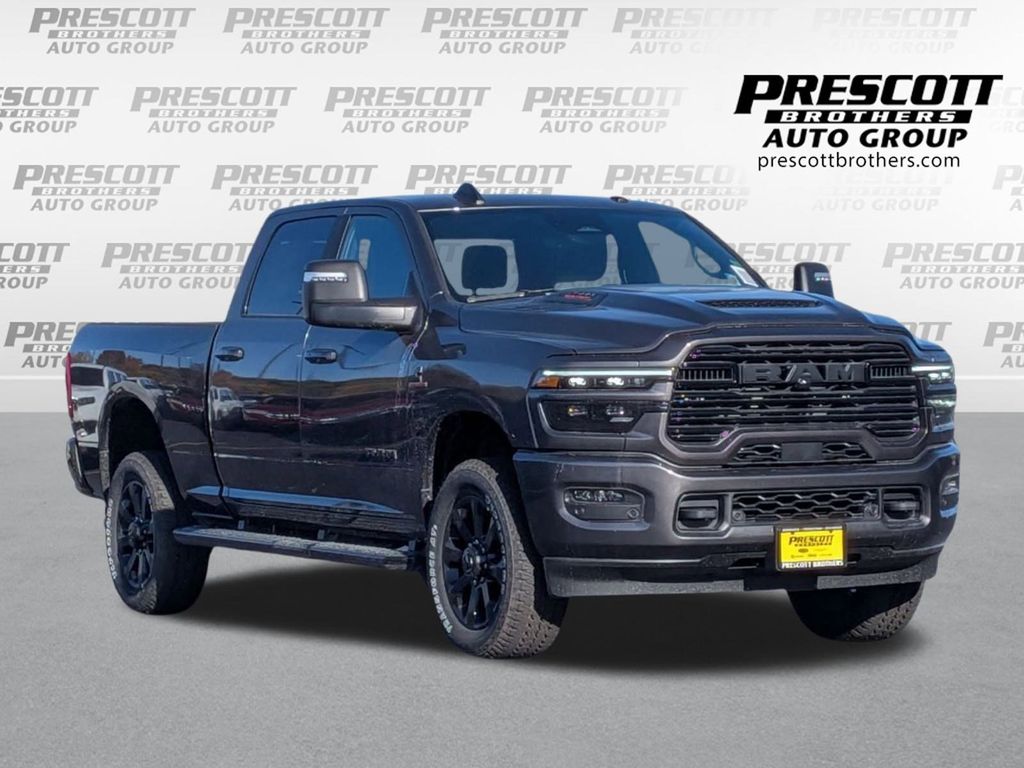 Gray (Granite Crystal Metallic Clearcoat) 2026 RAM 2500 Laramie Crew Cab 4WD Pickup Truck Four-Wheel Drive 8-Speed Automatic