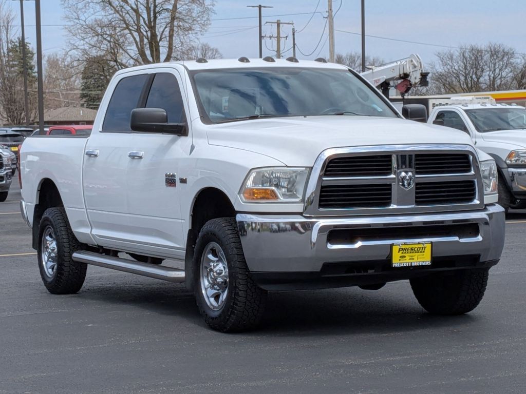Bright White Clearcoat 2011 RAM 2500 Pickup Truck 5-Speed Automatic