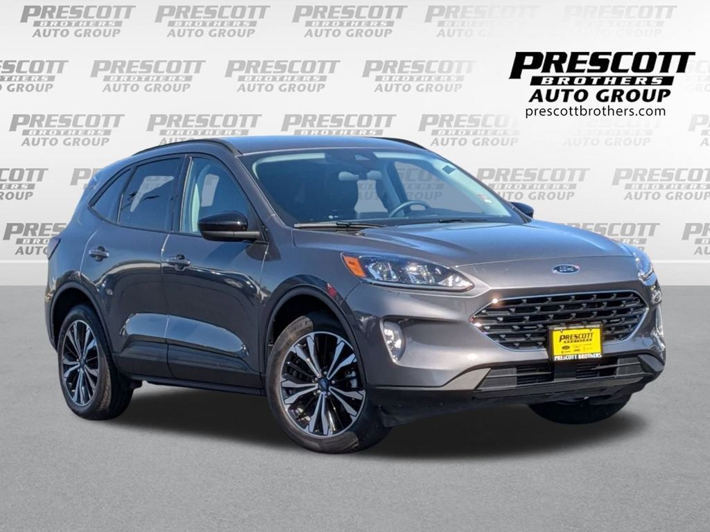 Carbonized Gray Metallic 2022 Ford Escape SEL AWD SUV / Crossover All-Wheel Drive 8-Speed Automatic