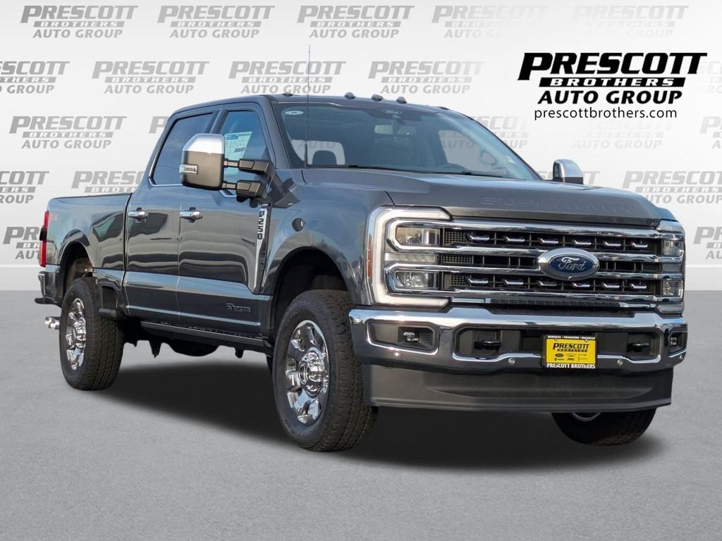 Carbonized Gray Metallic 2026 Ford F-250 Super Duty Lariat Crew Cab 4WD Pickup Truck Four-Wheel Drive Automatic