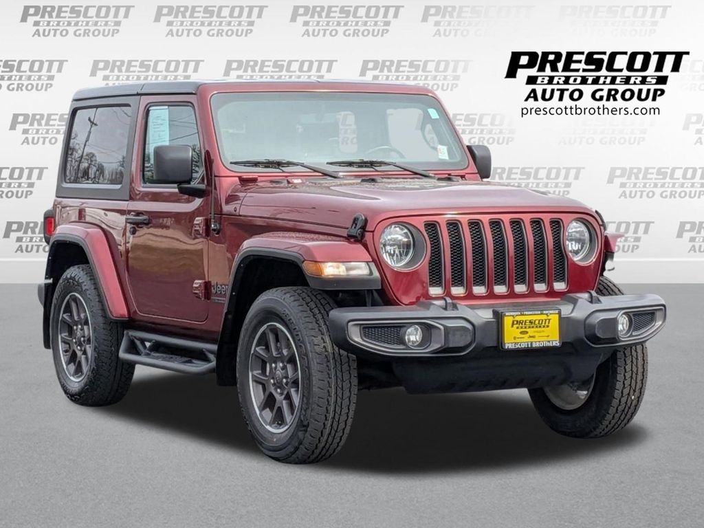 Snazzberry Pearlcoat 2021 Jeep Wrangler 80th Anniversary Edition 4WD SUV / Crossover Four-Wheel Drive 8-Speed Automatic