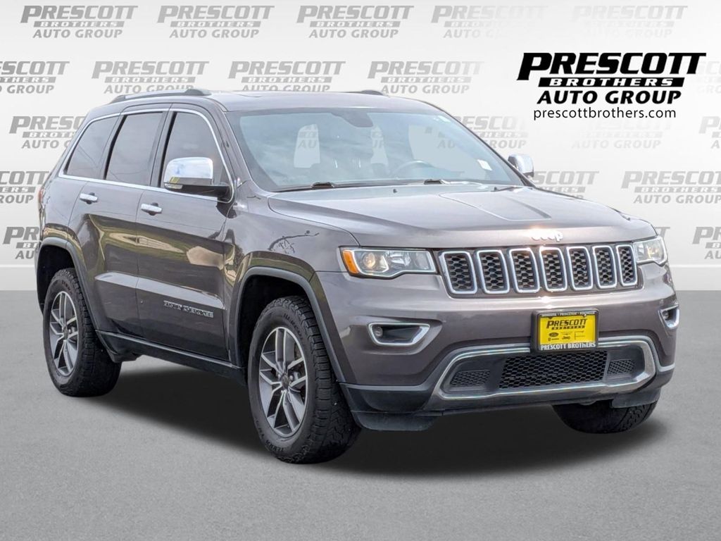 Gray (Granite Crystal Metallic Clearcoat) 2020 Jeep Grand Cherokee Limited 4WD SUV / Crossover Four-Wheel Drive 8-Speed Automatic