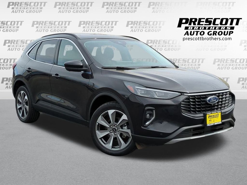 AGATE BLACK METALLIC 2023 Ford Escape Platinum AWD SUV / Crossover All-Wheel Drive 8-Speed Automatic