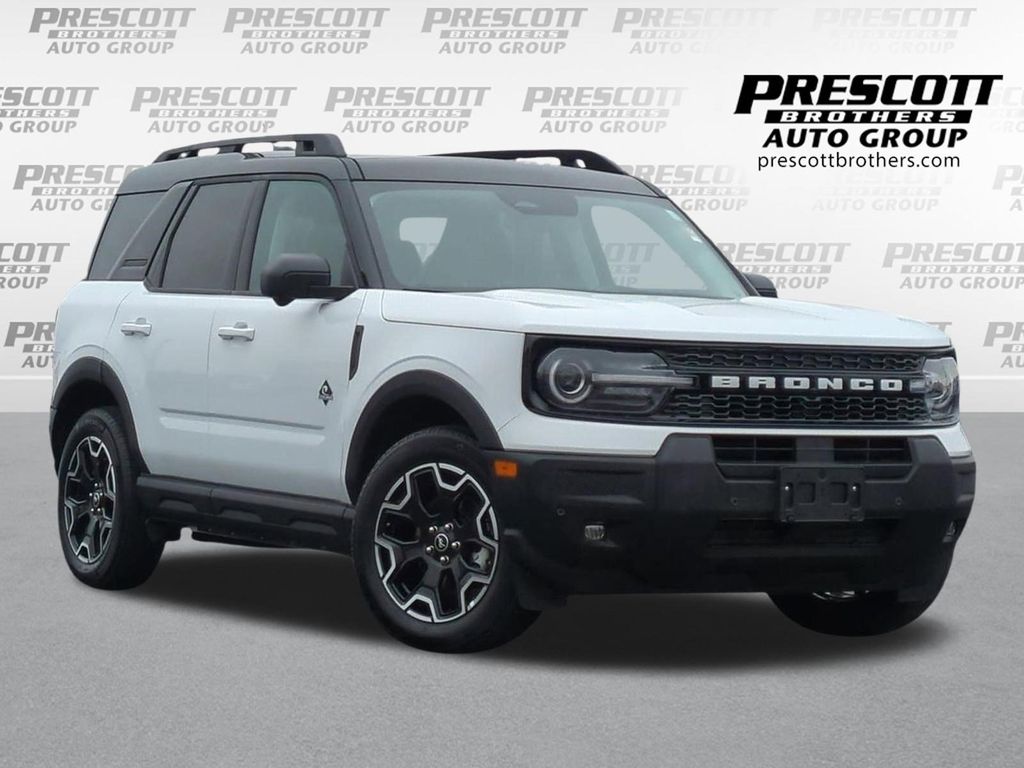 OXFORD WHITE 2025 Ford Bronco Sport Outer Banks AWD SUV / Crossover All-Wheel Drive 8-Speed Automatic