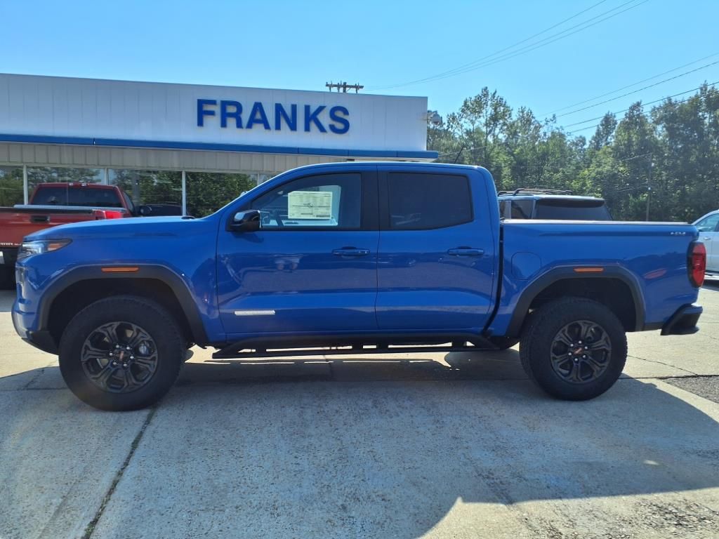 Rapids Metallic 2025 GMC Canyon Elevation Crew Cab 4WD Pickup Truck Four-Wheel Drive 8-Speed Automatic
