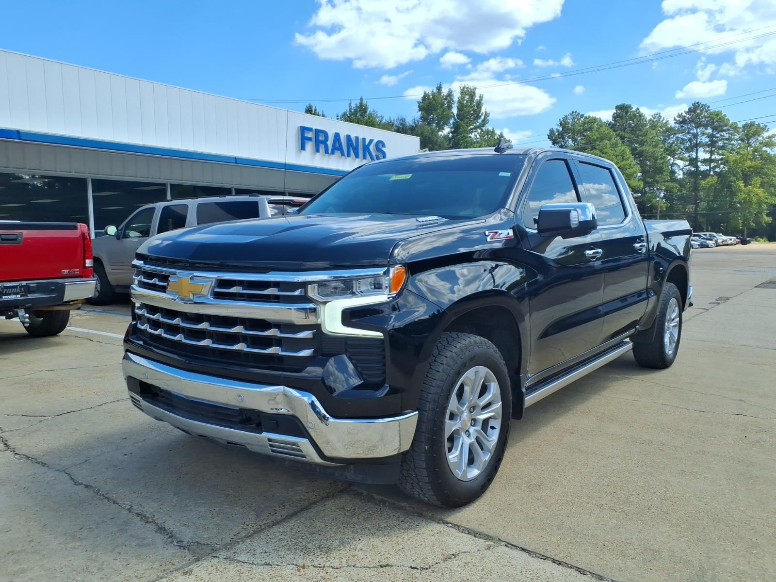 Black 2026 Chevrolet Silverado 1500 Pickup Truck Four-Wheel Drive Automatic