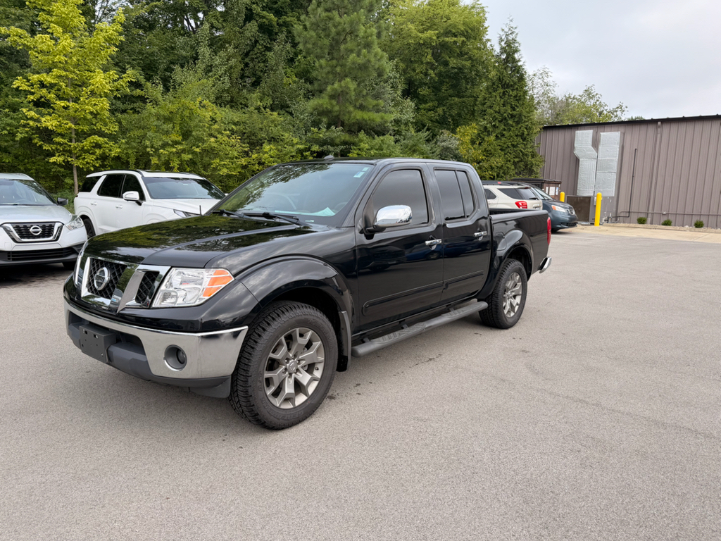Gray (Magnetic Black Pearl) 2019 Nissan Frontier Pickup Truck Four-Wheel Drive 5-Speed Automatic