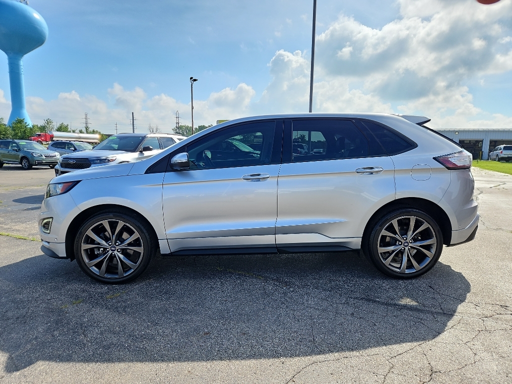 Ingot Silver Metallic 2018 Ford Edge SUV / Crossover All-Wheel Drive 6-Speed Automatic