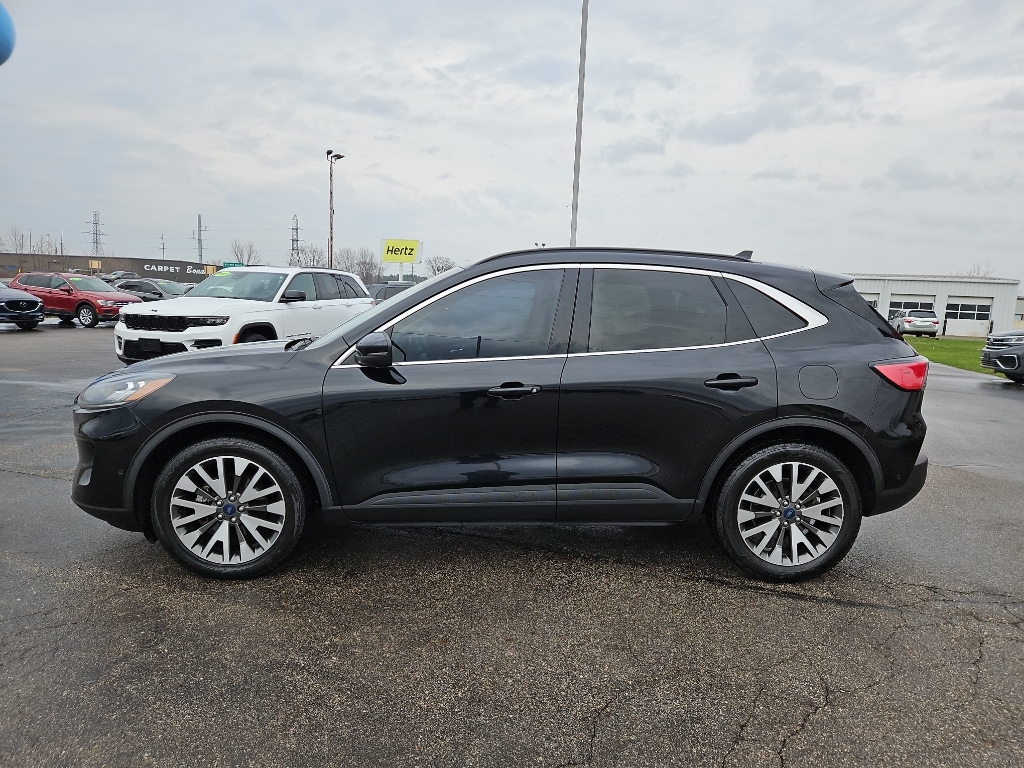 Agate Black Metallic 2020 Ford Escape Titanium AWD SUV / Crossover All-Wheel Drive 8-Speed Automatic