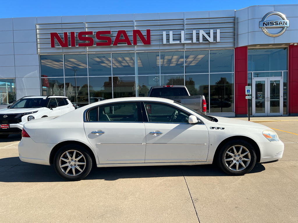 White Opal 2007 Buick Lucerne V6 CXL FWD Sedan Front-Wheel Drive 4-Speed Automatic