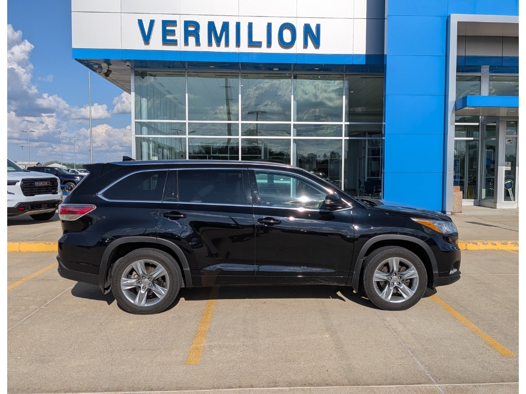 Attitude Black Metallic 2015 Toyota Highlander Limited Platinum AWD SUV / Crossover All-Wheel Drive 6-Speed Automatic