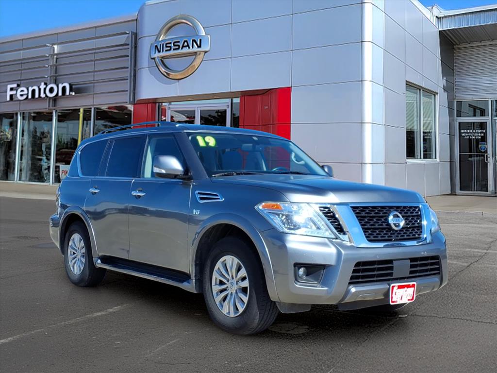 Gray (Gun Metallic) 2019 Nissan Armada SUV / Crossover 4X2 7-Speed Automatic