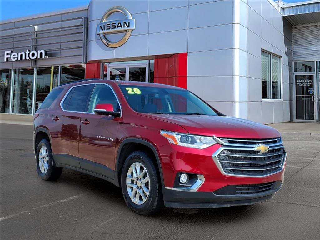 Cajun Red Tintcoat 2020 Chevrolet Traverse SUV / Crossover Front-Wheel Drive 9-Speed Automatic