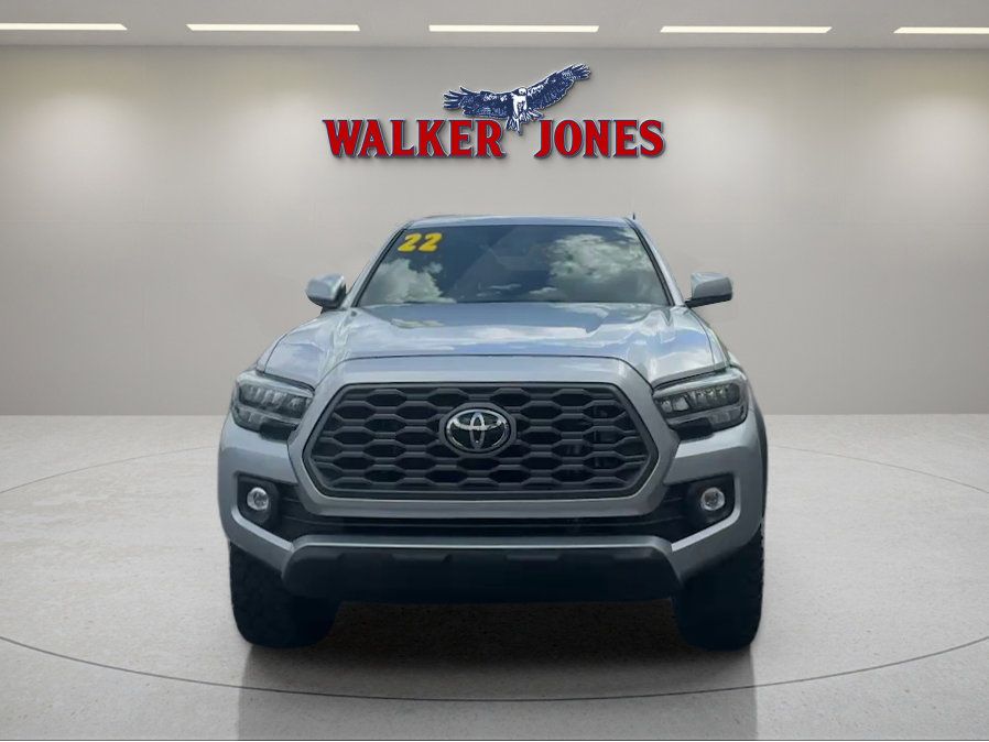 Celestial Silver Metallic 2022 Toyota Tacoma TRD Off Road Double Cab 4WD Pickup Truck Four-Wheel Drive 6-Speed Manual