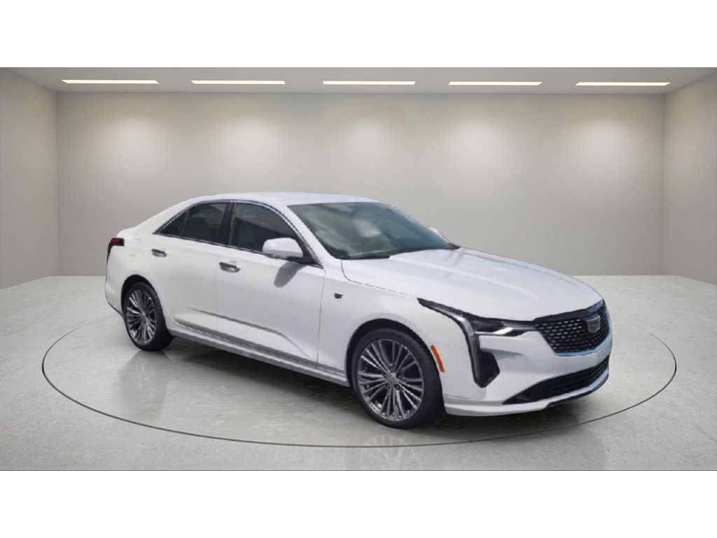 Summit White 2026 Cadillac CT4 Premium Luxury RWD Sedan Rear-Wheel Drive 8-Speed Automatic