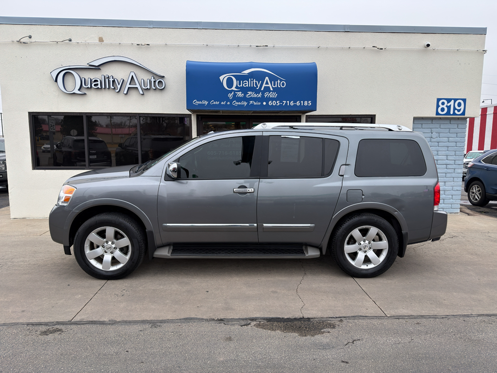 Silver 2014 Nissan Armada SL 4WD SUV / Crossover Four-Wheel Drive Automatic