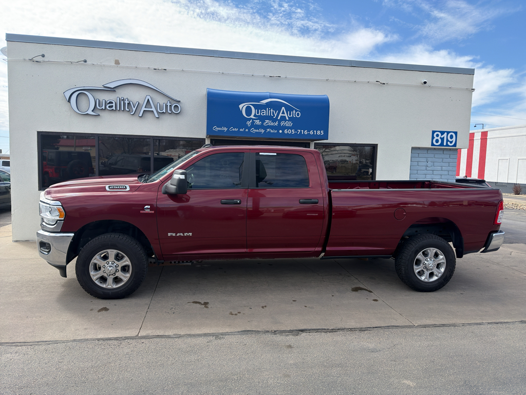 Delmonico Red Pearlcoat 2024 RAM 2500 Big Horn Crew Cab LB 4WD Pickup Truck Four-Wheel Drive 6-Speed Automatic