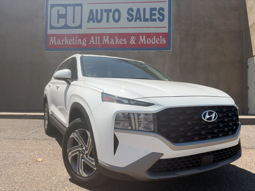 Serenity White Pearl 2023 Hyundai Santa Fe SUV / Crossover All-Wheel Drive 8-Speed Automatic