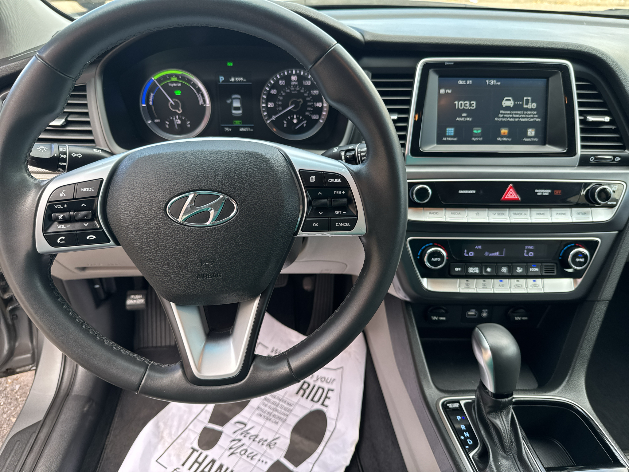 2018 Hyundai Sonata Hybrid SE FWD