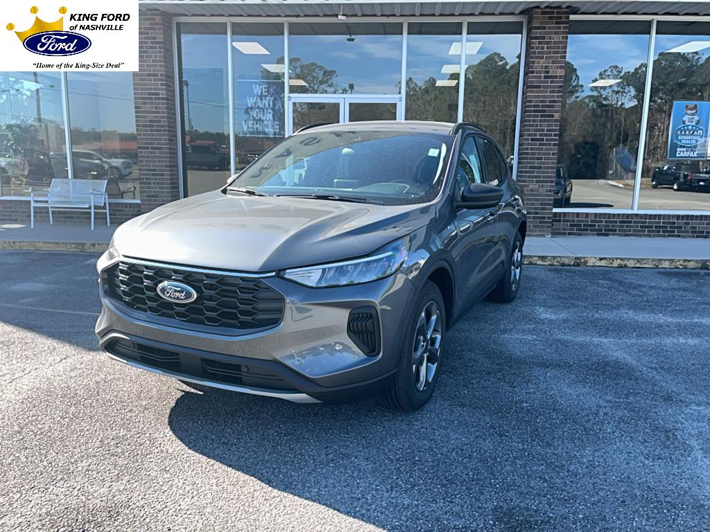 Carbonized Gray Metallic 2025 Ford Escape Hybrid SUV / Crossover Front-Wheel Drive Continuously Variable Transmission