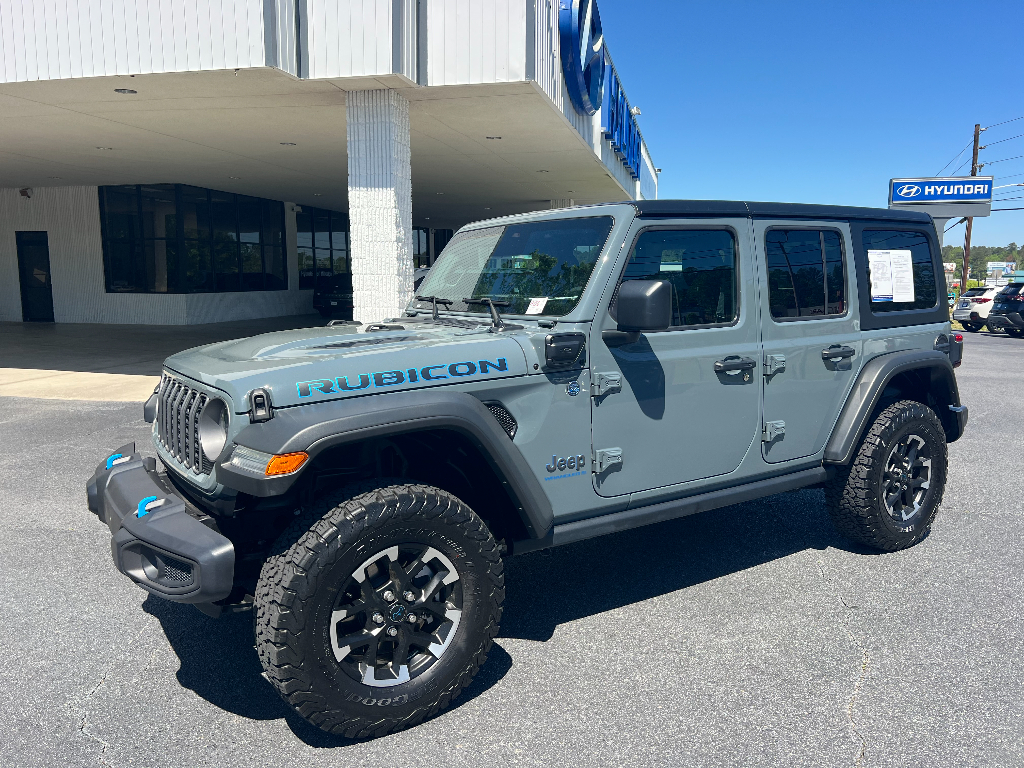 Anvil Clearcoat 2025 Jeep Wrangler 4xe Rubicon 4WD SUV / Crossover Four-Wheel Drive 8-Speed Automatic