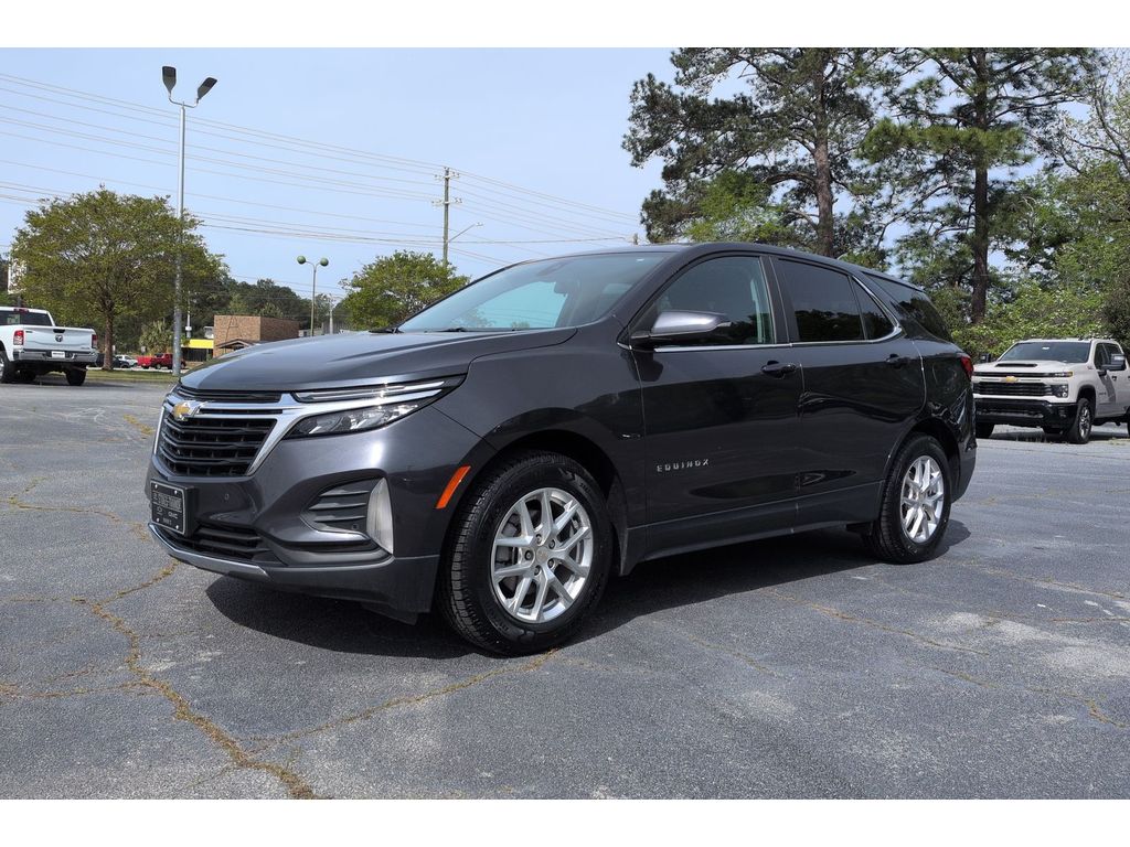 Iron Gray Metallic 2022 Chevrolet Equinox LT FWD with 1LT SUV / Crossover Front-Wheel Drive 6-Speed Automatic
