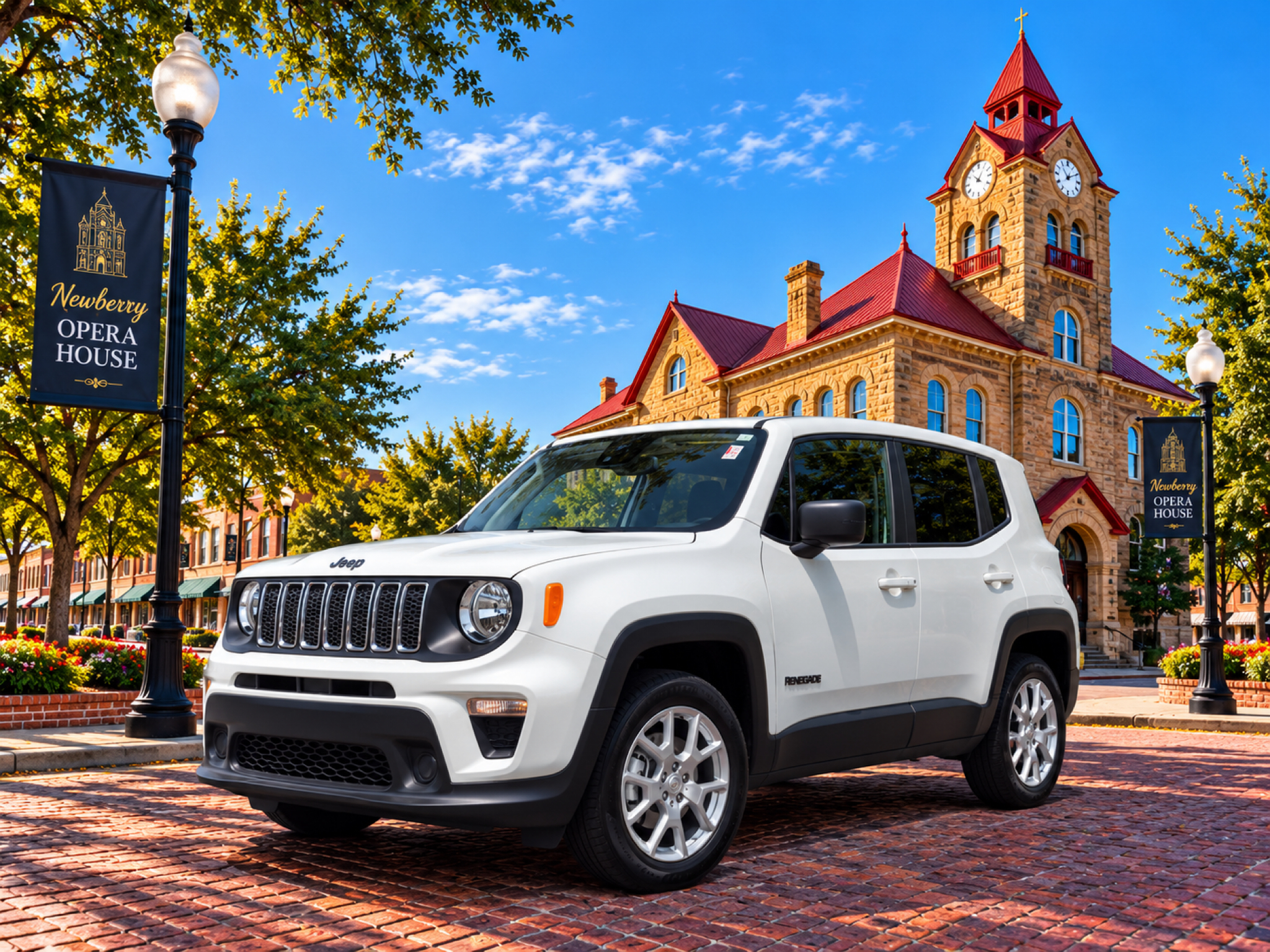 Alpine White Clearcoat 2023 Jeep Renegade SUV / Crossover Four-Wheel Drive 9-Speed Automatic